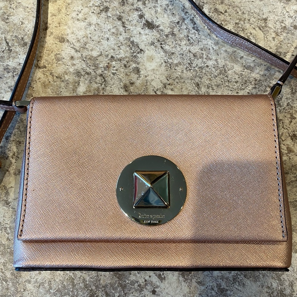 Kate Spade Shimmer Pink Shoulder Bag